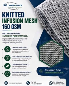 Knitted Infusion Mesh 160 GSM